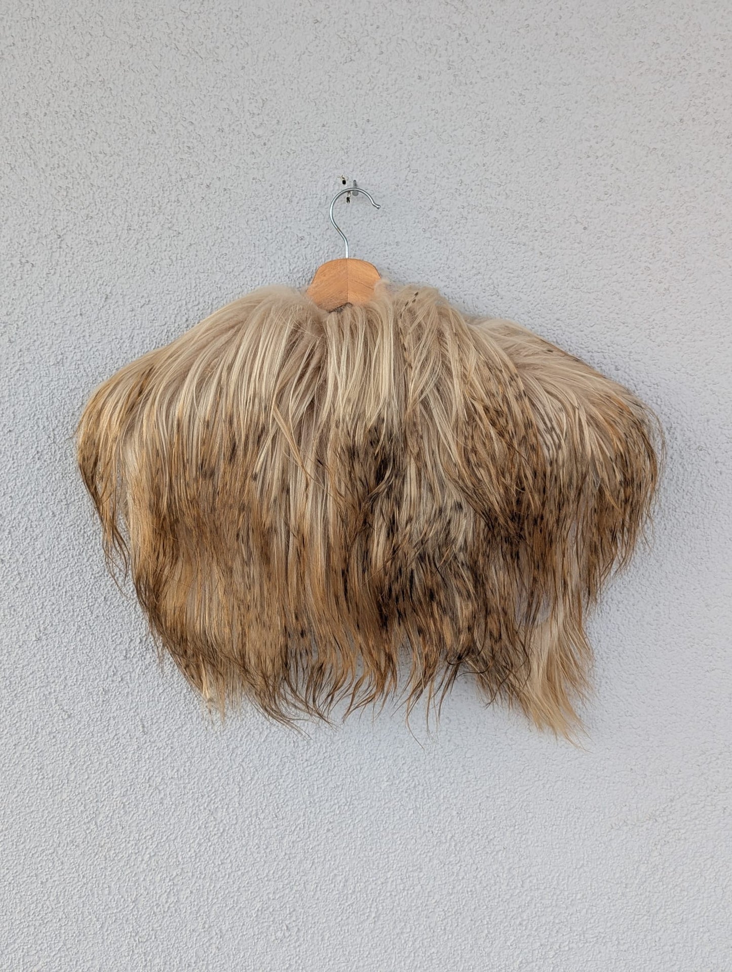 Schulterfell – Fell für Wikinger - Viking Fell - Krieger Fell - Bekleidung mit Fell - Vikings - GOT - Einzelstück 814