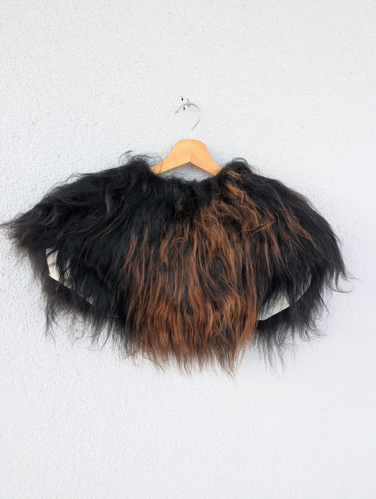 Schulterfell – Fell für Wikinger - Viking Fell - Krieger Fell - Bekleidung mit Fell - Vikings - GOT - Einzelstück 818