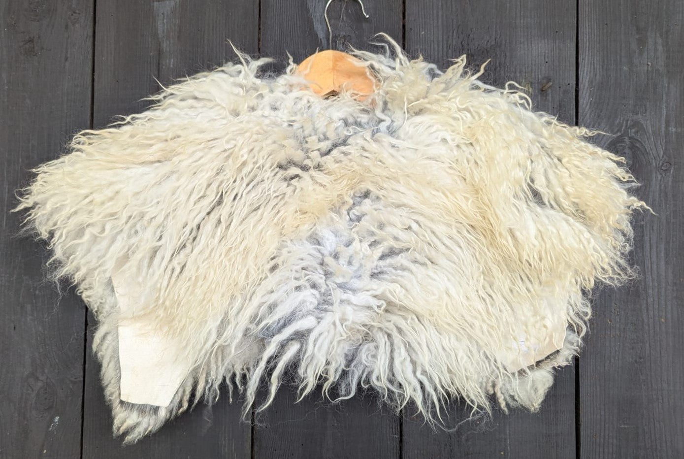 Schulterfell - Fell für Wikinger - Viking Fell - Krieger Fell - Bekleidung mit Fell- Vikings- GOT - Einzelstück 918