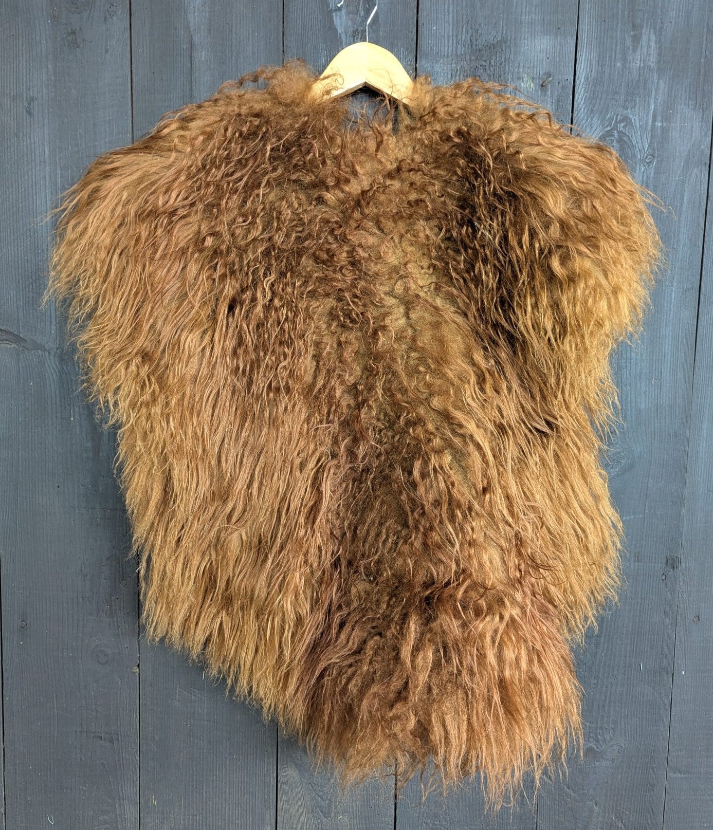 Fellumhang – Fell für Wikinger - Viking Fell - Krieger Fell - Bekleidung mit Fell - Vikings - GOT - Einzelstück 947