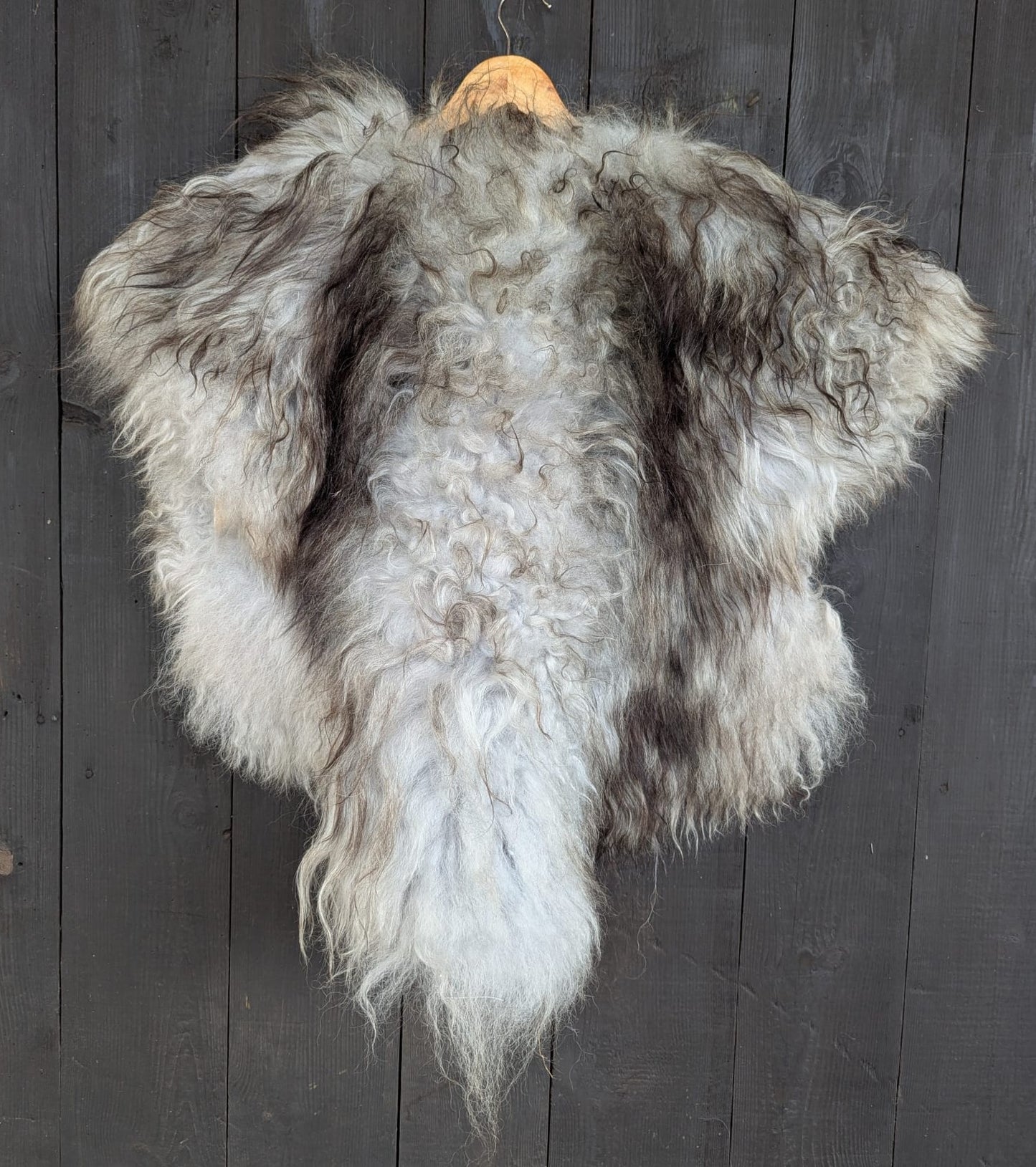 Fellumhang XXL – Fell für Wikinger - Viking Fell - Krieger Fell - Bekleidung mit Fell - Vikings - GOT - Einzelstück 949