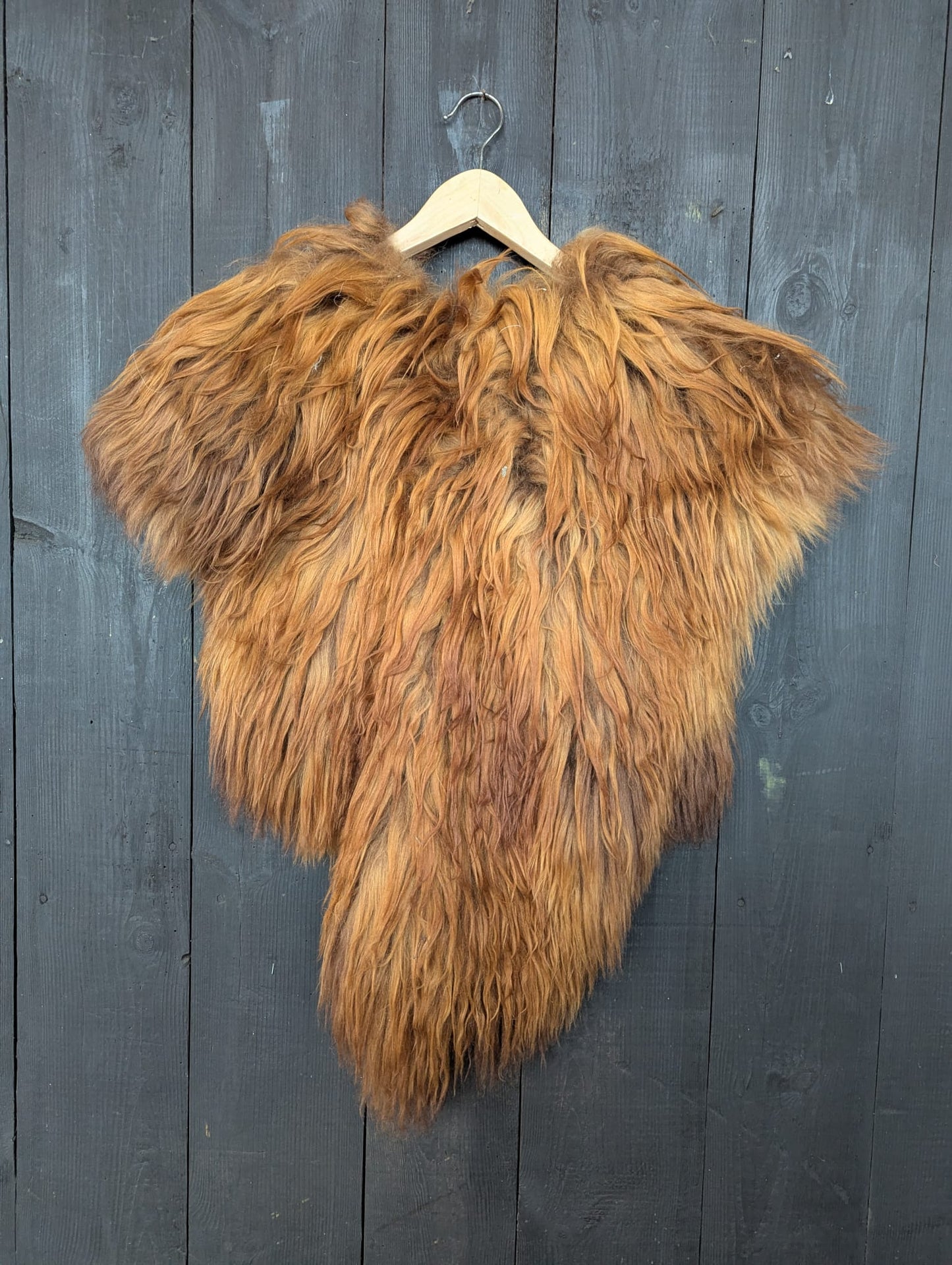 Fellumhang - Fell für Wikinger - Viking Fell - Krieger Fell - Bekleidung mit Fell - Vikings - GOT - Einzelstück 954