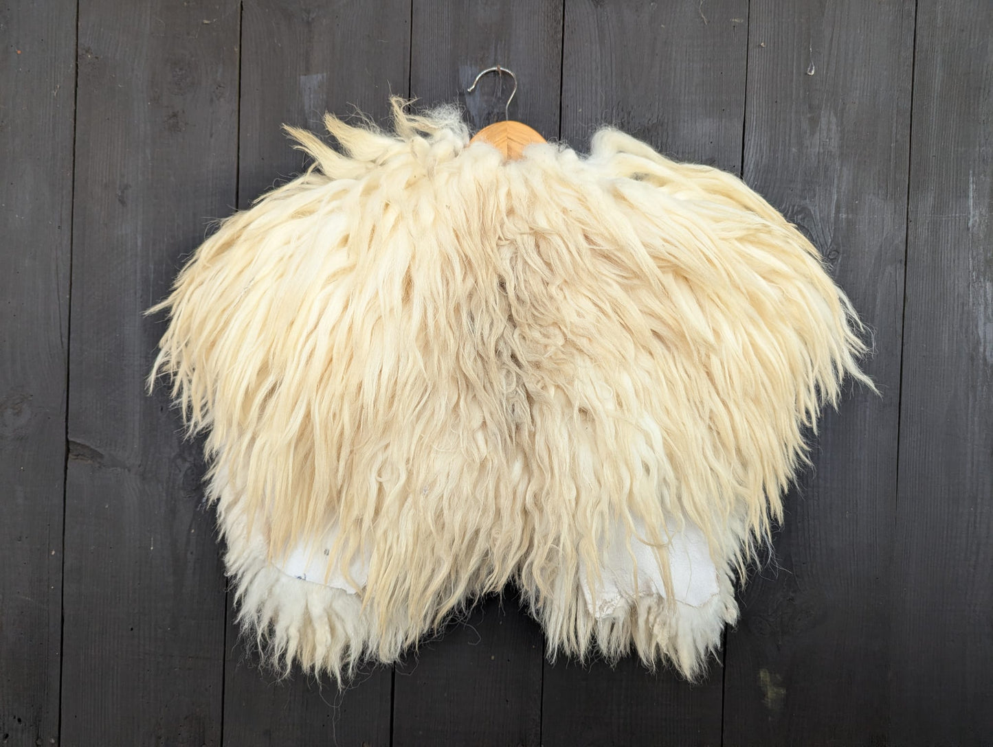 Schulterfell – Fell für Wikinger - Viking Fell - Krieger Fell - Bekleidung mit Fell - Vikings - GOT - Einzelstück 961