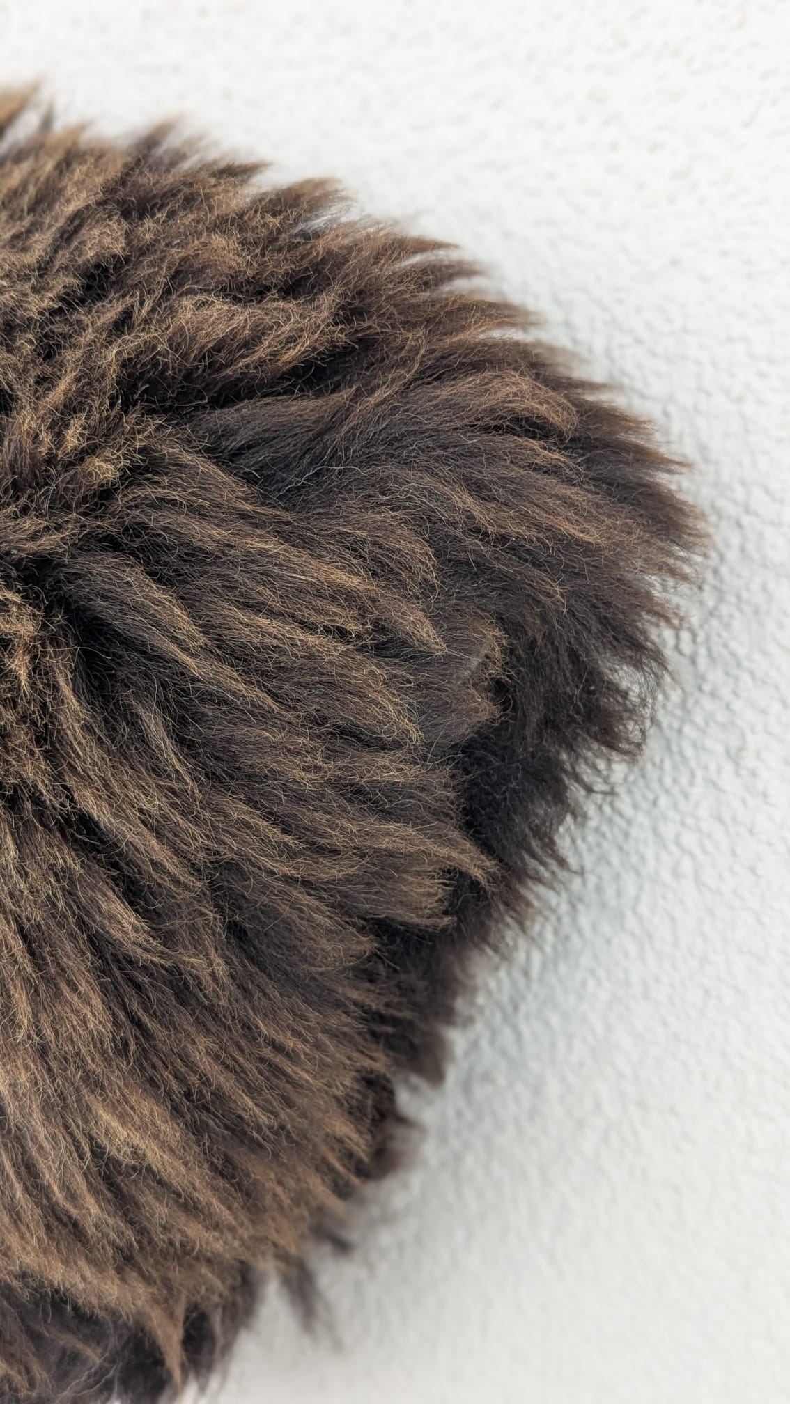 Viking Shoulder Fur – Real Sheepskin Shoulder Cape – Wikinger Schulterfell – One of a Kind – S2a
