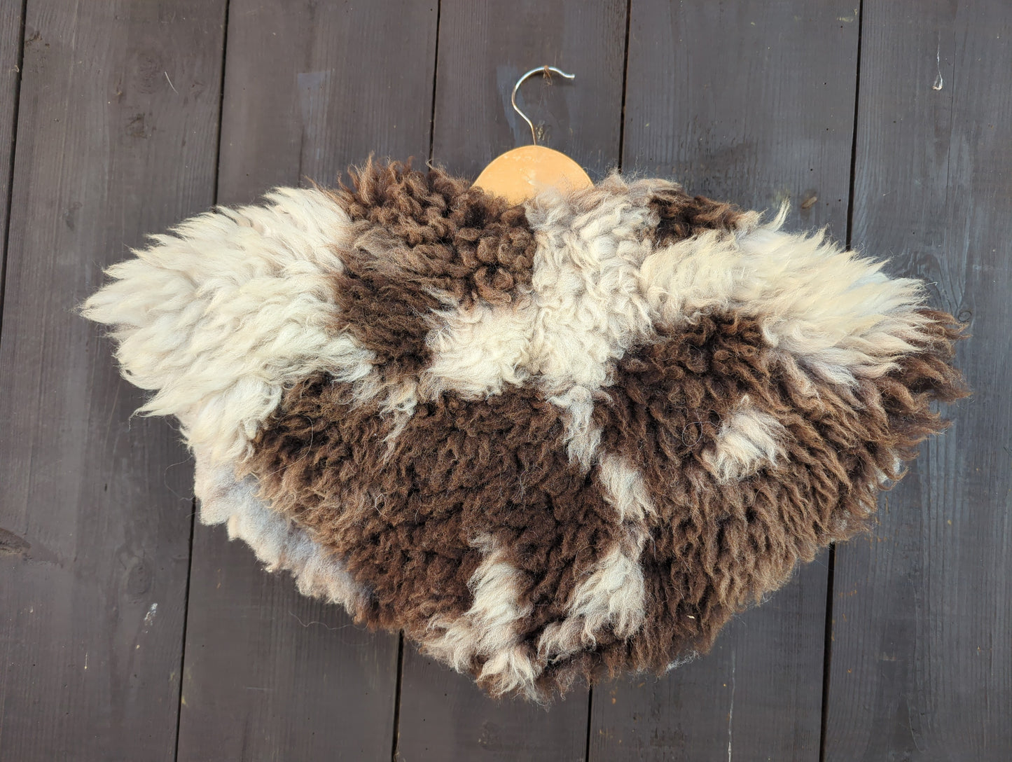 Schulterfell Jakobsschaf Einzelstück 552