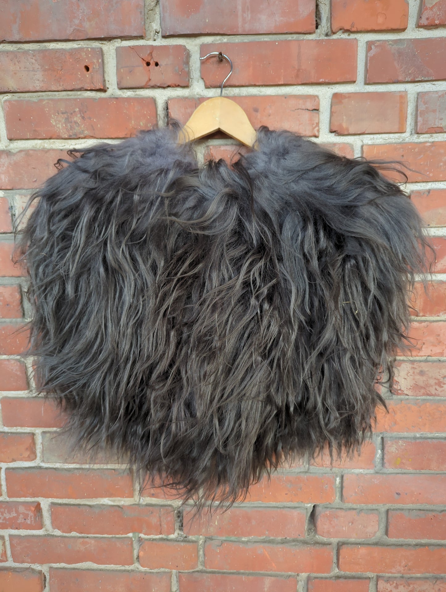 Schulterfell 530 Islandschaf silbergrau