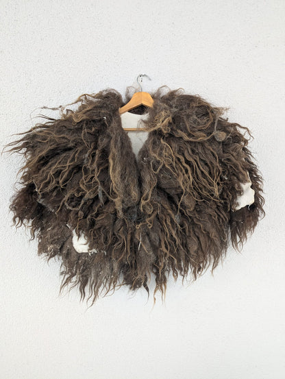 Fellumhang - Fell für Wikinger - Viking Fell - Krieger Fell - Bekleidung mit Fell - Vikings - GOT - Einzelstück 802