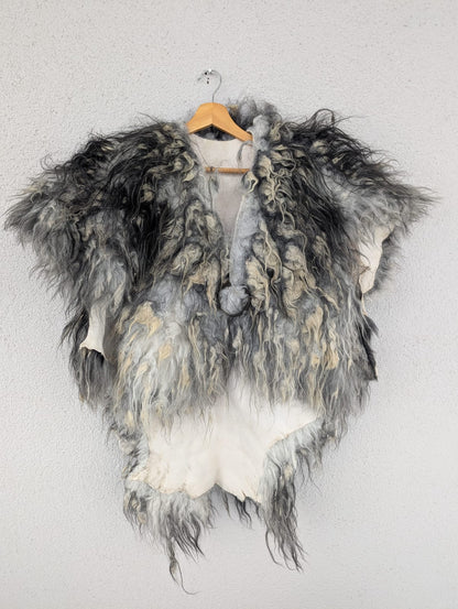 Fellumhang - Fell für Wikinger - Viking Fell - Krieger Fell - Bekleidung mit Fell - Vikings - GOT - Einzelstück 803