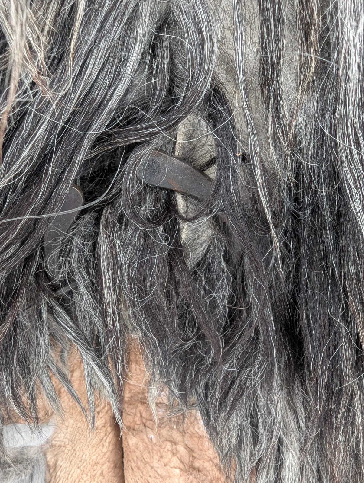 Fellumhang - Fell für Wikinger - Viking Fell - Krieger Fell - Bekleidung mit Fell - Vikings - GOT - Einzelstück 806