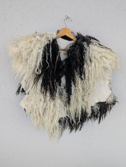 Fellumhang - Fell für Wikinger - Viking Fell - Krieger Fell - Bekleidung mit Fell - Vikings - GOT - Einzelstück 807