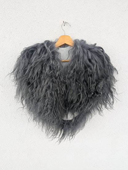 Schulterfell - Fell für Wikinger - Viking Fell - Krieger Fell - Bekleidung mit Fell - Vikings - GOT - Einzelstück 809