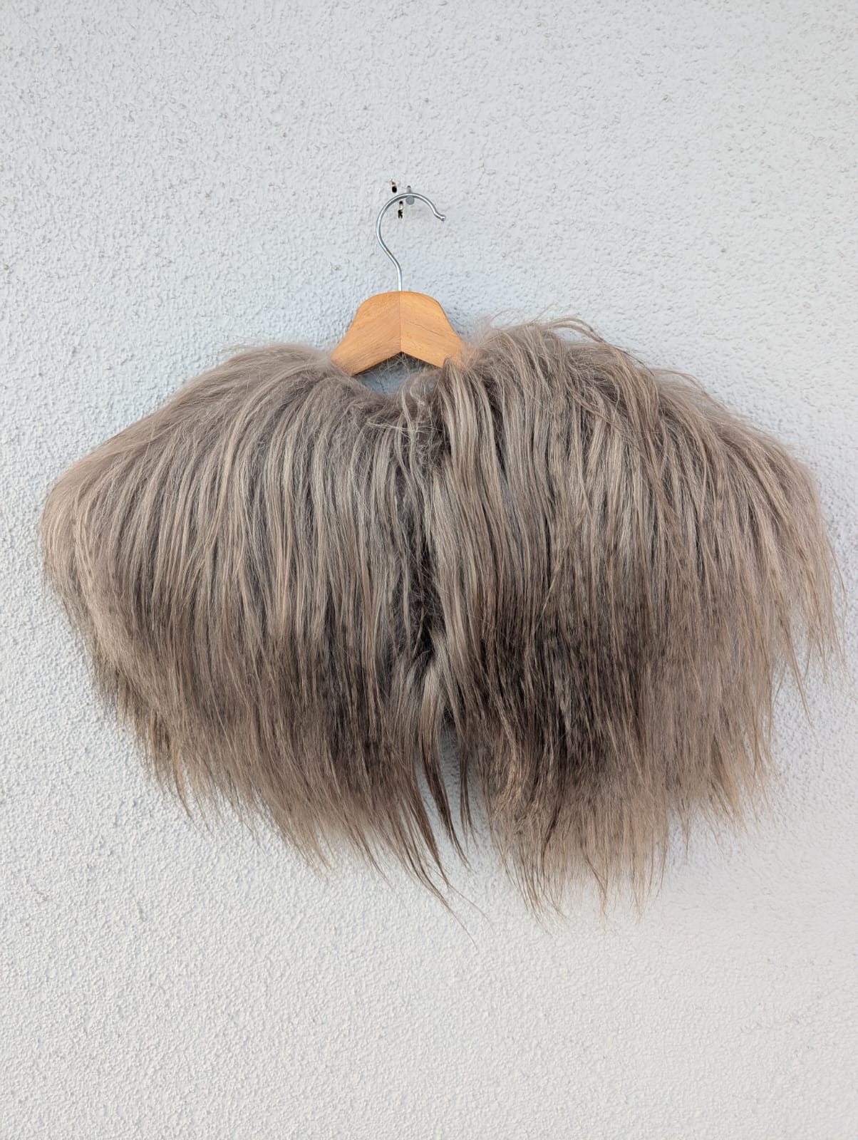 Schulterfell – Fell für Wikinger - Viking Fell - Krieger Fell - Bekleidung mit Fell - Vikings - GOT - Einzelstück 815