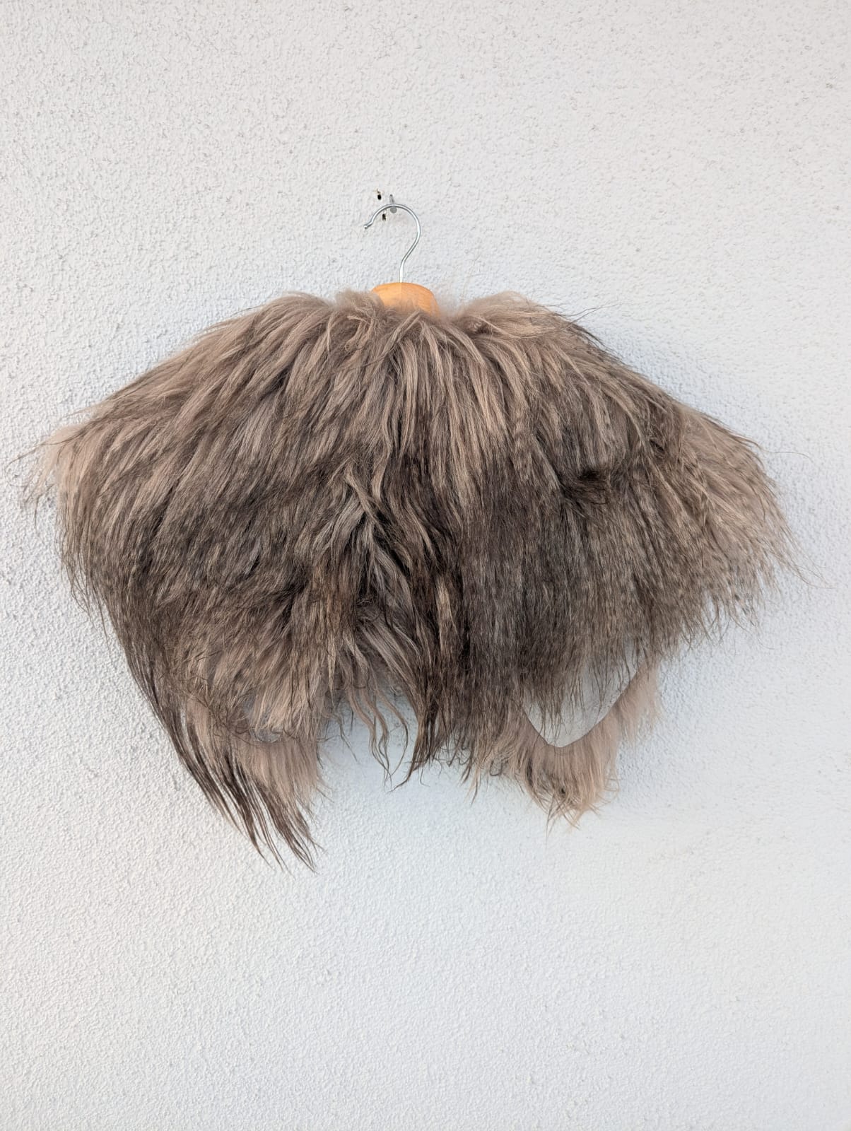 Schulterfell – Fell für Wikinger - Viking Fell - Krieger Fell - Bekleidung mit Fell - Vikings - GOT - Einzelstück 816