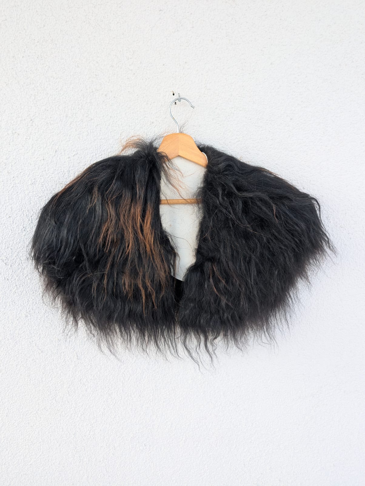 Schulterfell – Fell für Wikinger - Viking Fell - Krieger Fell - Bekleidung mit Fell - Vikings - GOT - Einzelstück 818