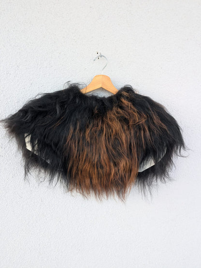 Schulterfell – Fell für Wikinger - Viking Fell - Krieger Fell - Bekleidung mit Fell - Vikings - GOT - Einzelstück 818