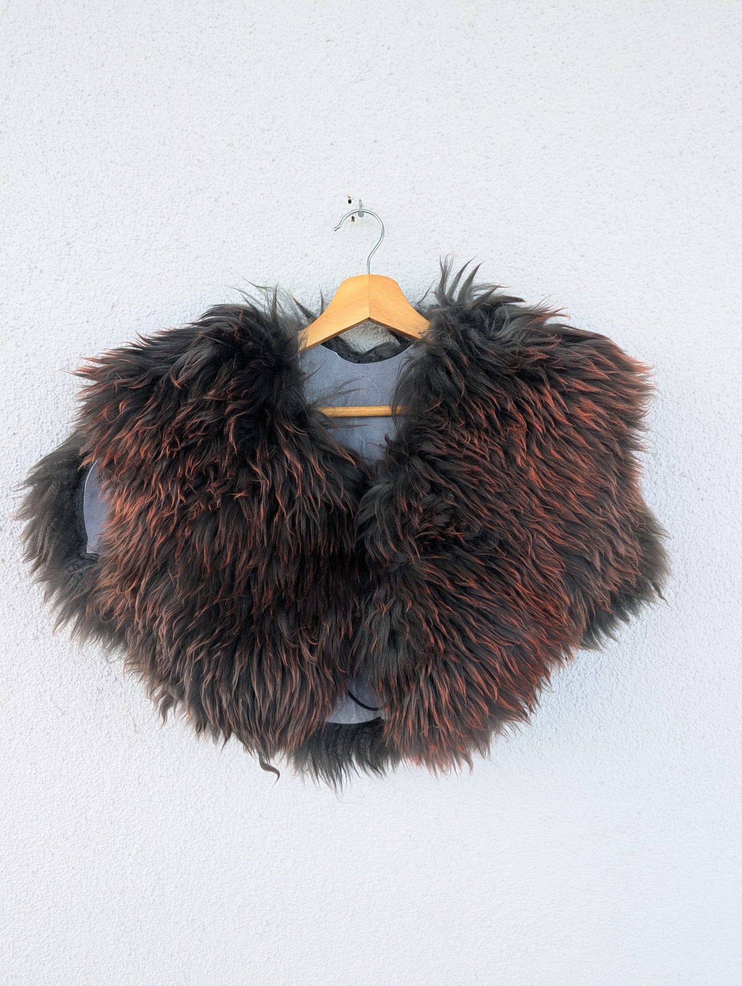 Schulterfell – Fell für Wikinger - Viking Fell - Krieger Fell - Bekleidung mit Fell - Vikings - GOT - Einzelstück 822