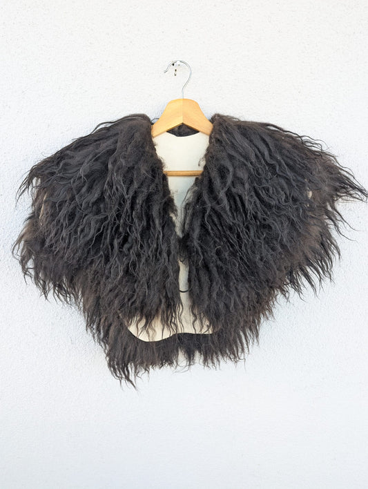 Schulterfell – Fell für Wikinger - Viking Fell - Krieger Fell - Bekleidung mit Fell - Vikings - GOT - Einzelstück 825