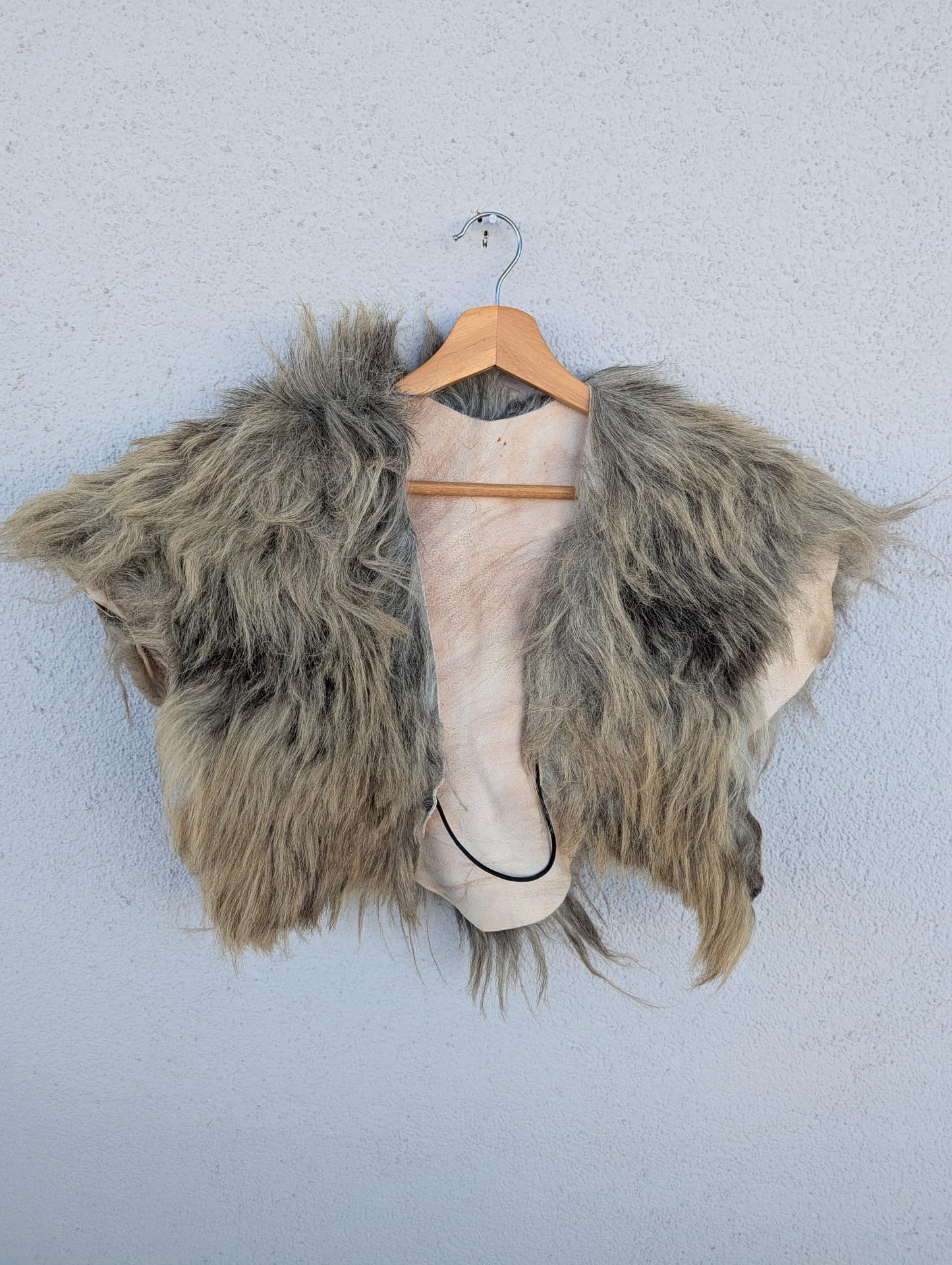 Schulterfell – Fell für Wikinger - Viking Fell - Krieger Fell - Bekleidung mit Fell - Vikings - GOT - Einzelstück 828