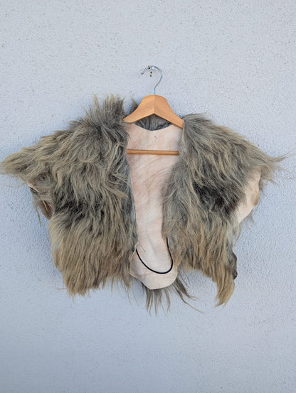 Schulterfell – Fell für Wikinger - Viking Fell - Krieger Fell - Bekleidung mit Fell - Vikings - GOT - Einzelstück 828