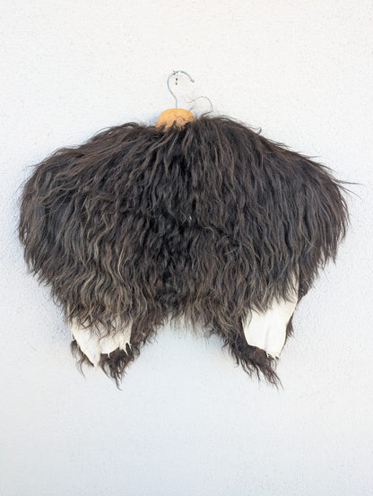 Schulterfell – Fell für Wikinger - Viking Fell - Krieger Fell - Bekleidung mit Fell - Vikings - GOT - Einzelstück 829