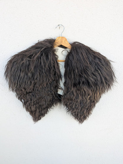 Schulterfell – Fell für Wikinger - Viking Fell - Krieger Fell - Bekleidung mit Fell - Vikings - GOT - Einzelstück 829