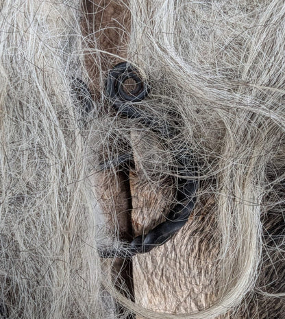 Großer Fellumhang XXL - Fell für Wikinger - Viking Fell - Krieger Fell - Bekleidung mit Fell - Vikings - GOT - Einzelstück 910