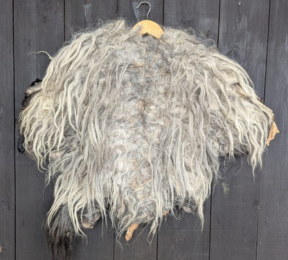 Großer Fellumhang XXL - Fell für Wikinger - Viking Fell - Krieger Fell - Bekleidung mit Fell - Vikings - GOT - Einzelstück 910