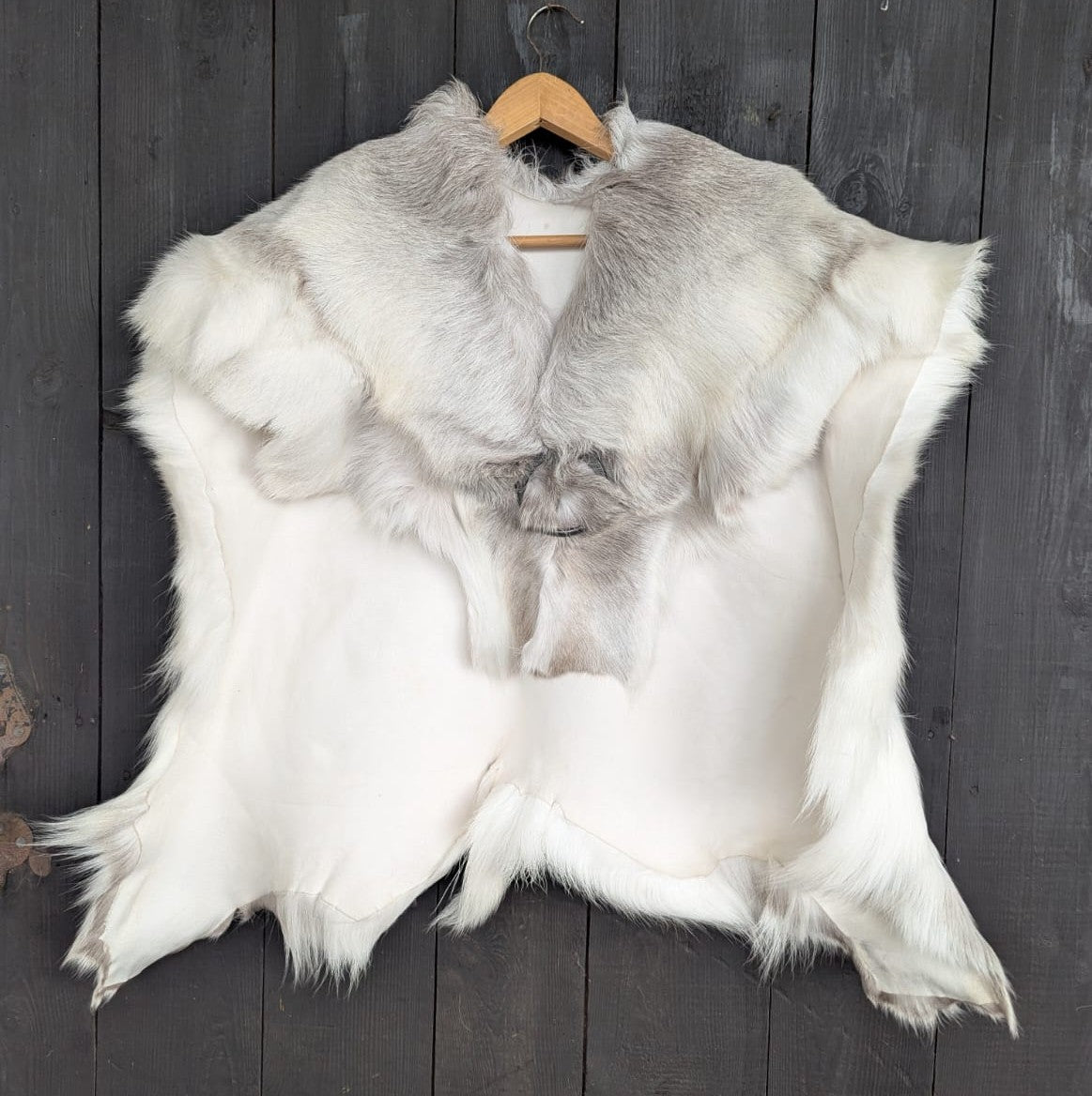 Fellumhang XXL- Fell für Wikinger - Viking Fell - Krieger Fell - Bekleidung mit Fell- Vikings- GOT - Einzelstück 912