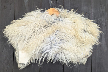 Schulterfell - Fell für Wikinger - Viking Fell - Krieger Fell - Bekleidung mit Fell- Vikings- GOT - Einzelstück 918