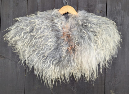 Schulterfell - Fell für Wikinger - Viking Fell - Krieger Fell - Bekleidung mit Fell- Vikings- GOT - Einzelstück 919