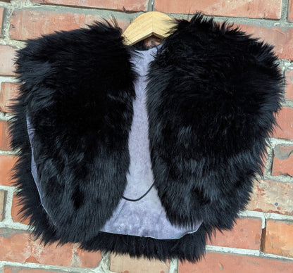 Schulterfell - Fell für Wikinger - Viking Fell - Krieger Fell - Bekleidung mit Fell- Vikings- GOT - Einzelstück 928