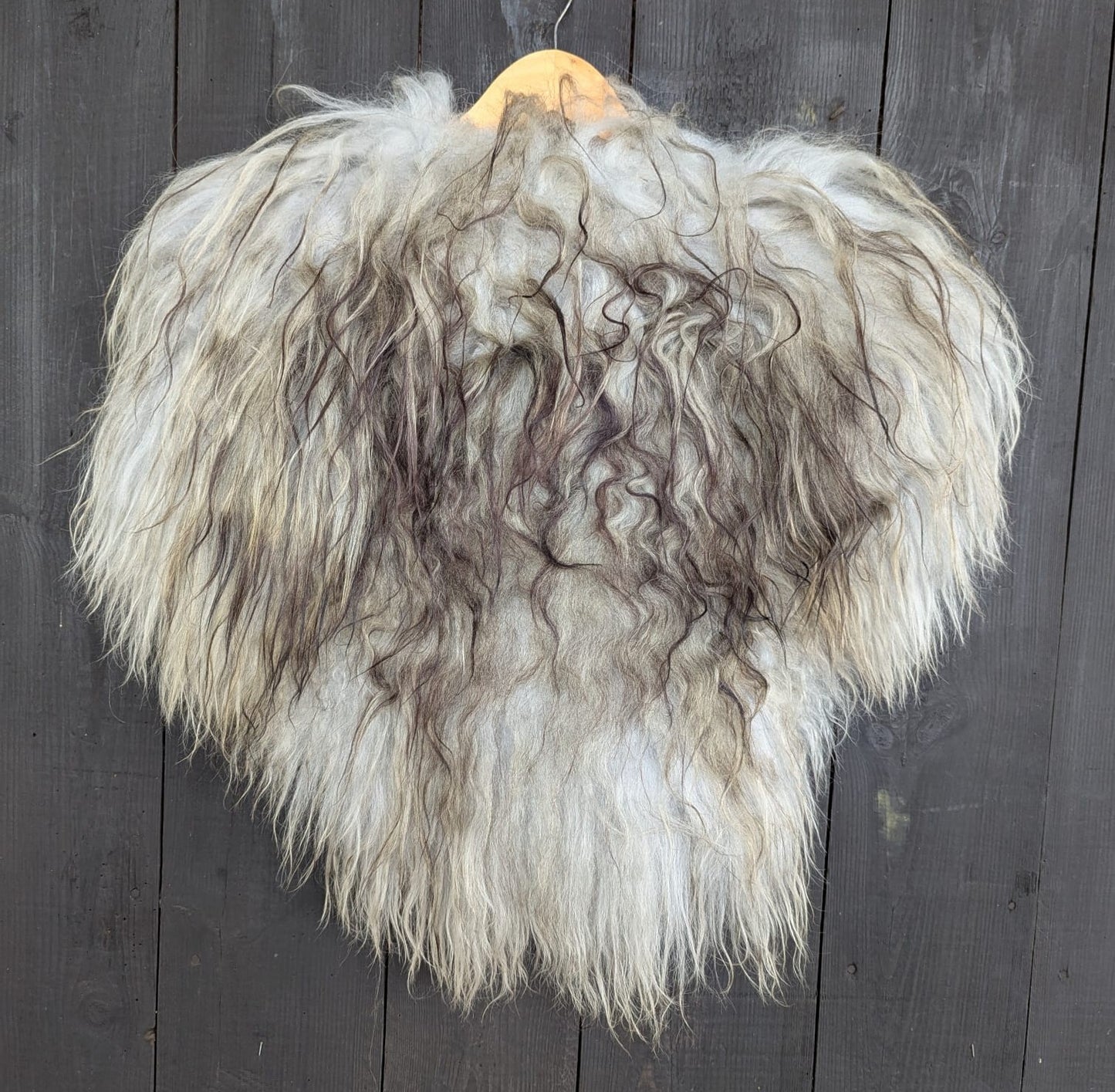 Fellumhang - Fell für Wikinger - Viking Fell - Krieger Fell - Bekleidung mit Fell- Vikings- GOT - Einzelstück 931