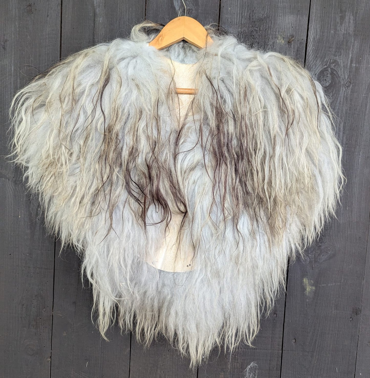 Fellumhang - Fell für Wikinger - Viking Fell - Krieger Fell - Bekleidung mit Fell- Vikings- GOT - Einzelstück 931