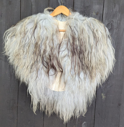 Fellumhang - Fell für Wikinger - Viking Fell - Krieger Fell - Bekleidung mit Fell- Vikings- GOT - Einzelstück 931