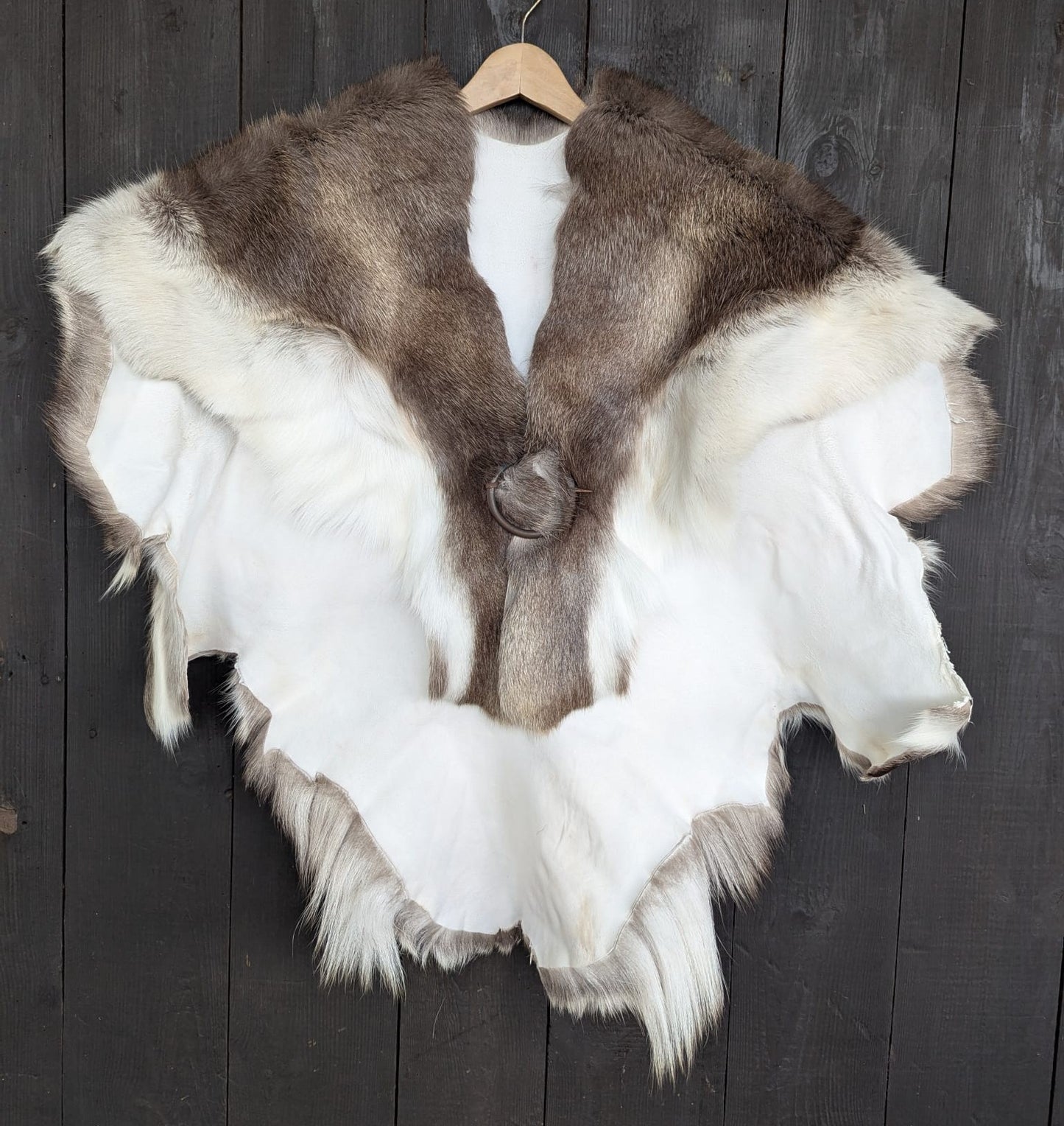 Fellumhang XXL- Fell für Wikinger - Viking Fell - Krieger Fell - Bekleidung mit Fell- Vikings- GOT - Einzelstück 933