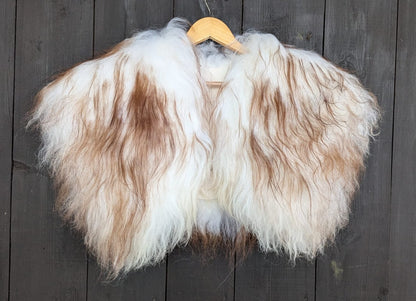 Schulterfell - Fell für Wikinger - Viking Fell - Krieger Fell - Bekleidung mit Fell- Vikings- GOT - Einzelstück 935