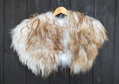 Schulterfell - Fell für Wikinger - Viking Fell - Krieger Fell - Bekleidung mit Fell- Vikings- GOT - Einzelstück 938