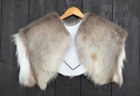 Schulterfell – Fell für Wikinger – Viking Fell – Krieger Fell – Bekleidung mit Fell – Vikings – GOT – Einzelstück 940