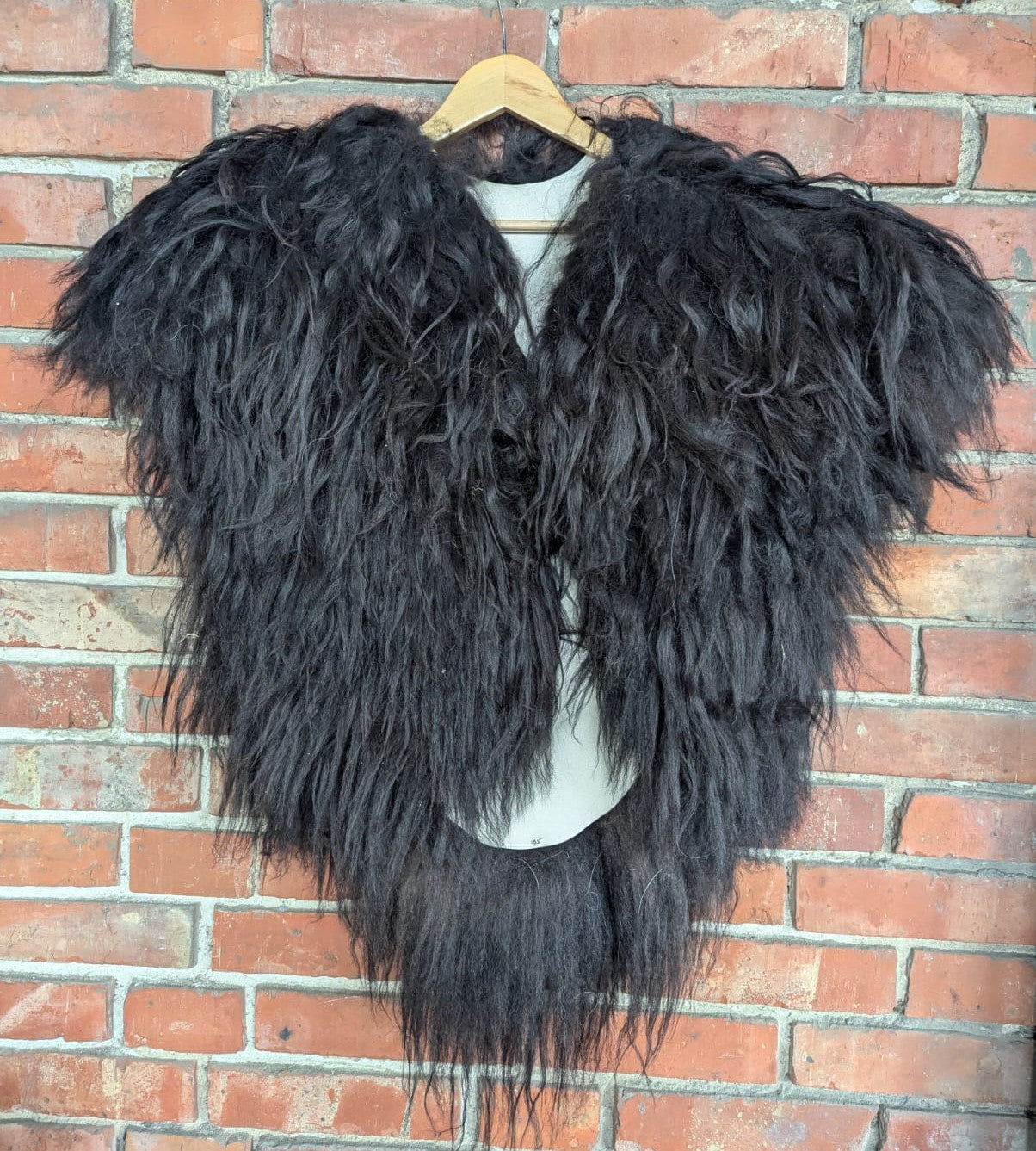 Fellumhang XL - Fell für Wikinger - Viking Fell - Krieger Fell - Bekleidung mit Fell - Vikings - GOT - Einzelstück 941