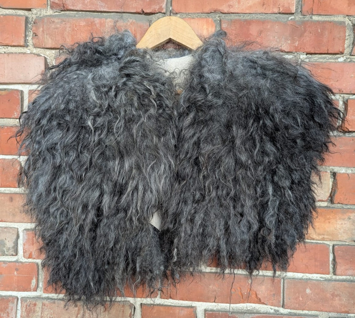 Schulterfell – Fell für Wikinger - Viking Fell - Krieger Fell - Bekleidung mit Fell - Vikings - GOT - Einzelstück 943