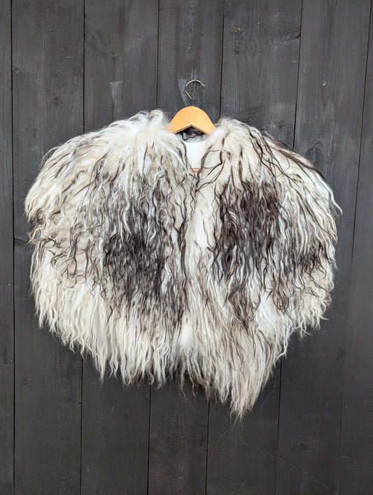 Fellumhang – Fell für Wikinger - Viking Fell - Krieger Fell - Bekleidung mit Fell - Vikings - GOT - Einzelstück 958