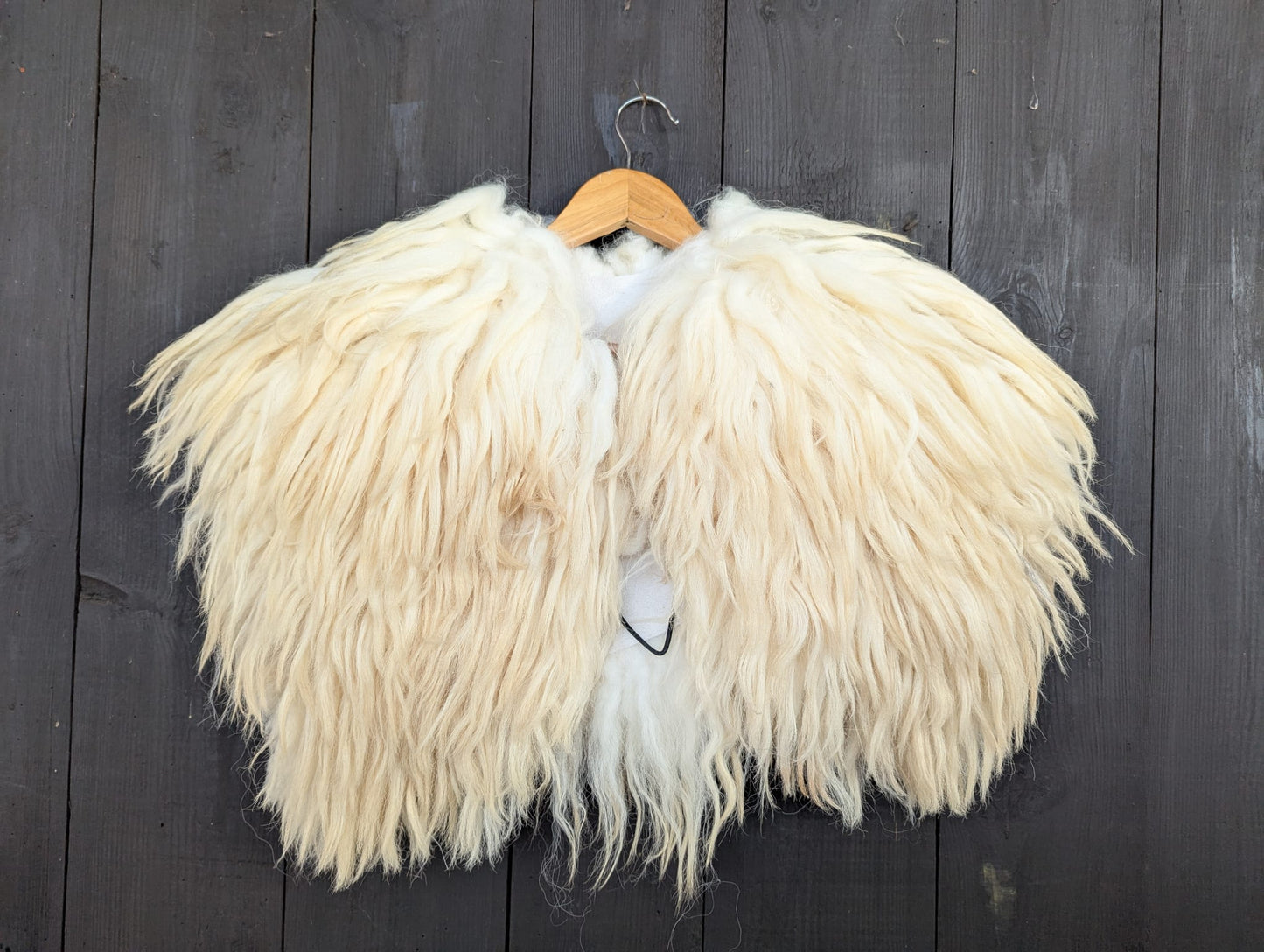 Schulterfell – Fell für Wikinger - Viking Fell - Krieger Fell - Bekleidung mit Fell - Vikings - GOT - Einzelstück 961