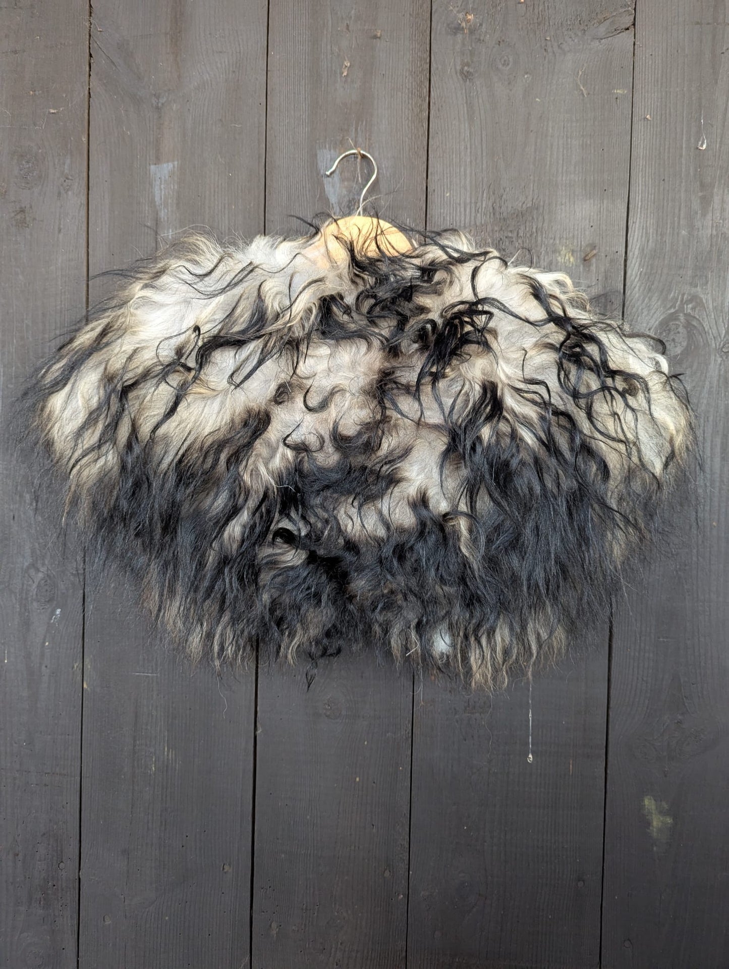 Schulterfell - Fell für Wikinger - Viking Fell - Krieger Fell - Bekleidung mit Fell- Vikings- GOT - Einzelstück 966