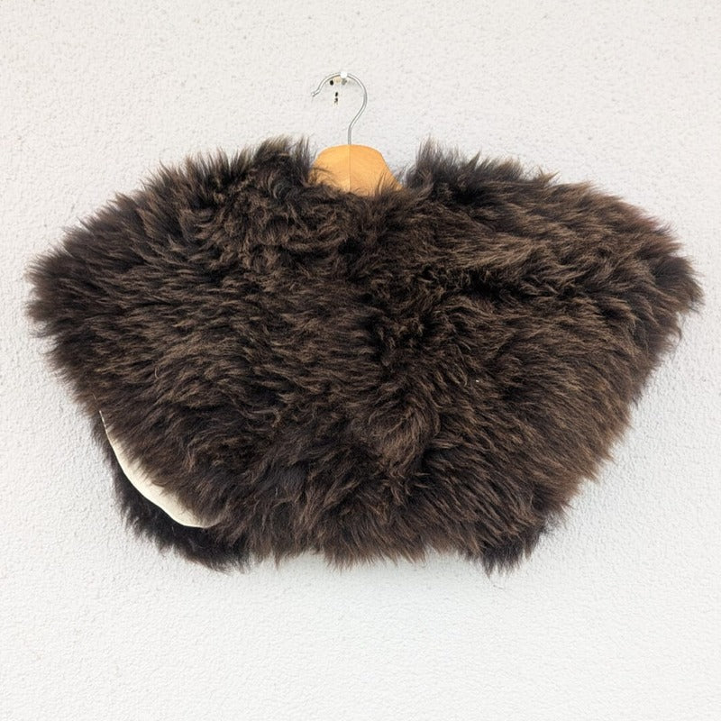 Viking Shoulder Fur – Real Sheepskin Shoulder Cape  – Wikinger Schulterfell– One of a Kind – S2